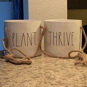 Rae Dunn Hanging planters